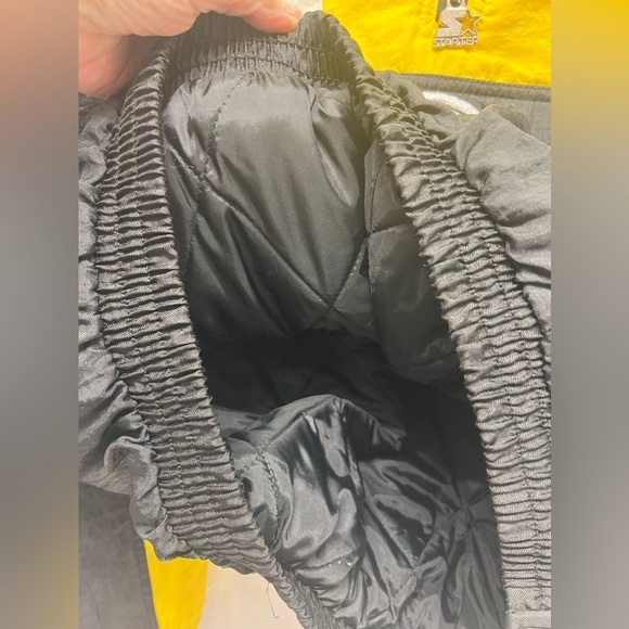 NFL - Steelers - 90s Starter Hooded 1/2 Zip Pullover Jacket  Pro Line - XL - Picture 11 of 16